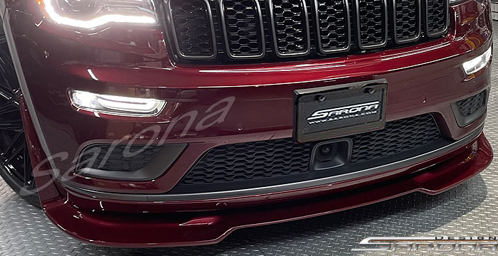 Custom Jeep Grand Cherokee  SUV/SAV/Crossover Front Lip/Splitter (2014 - 2021) - $690.00 (Part #JP-043-FA)